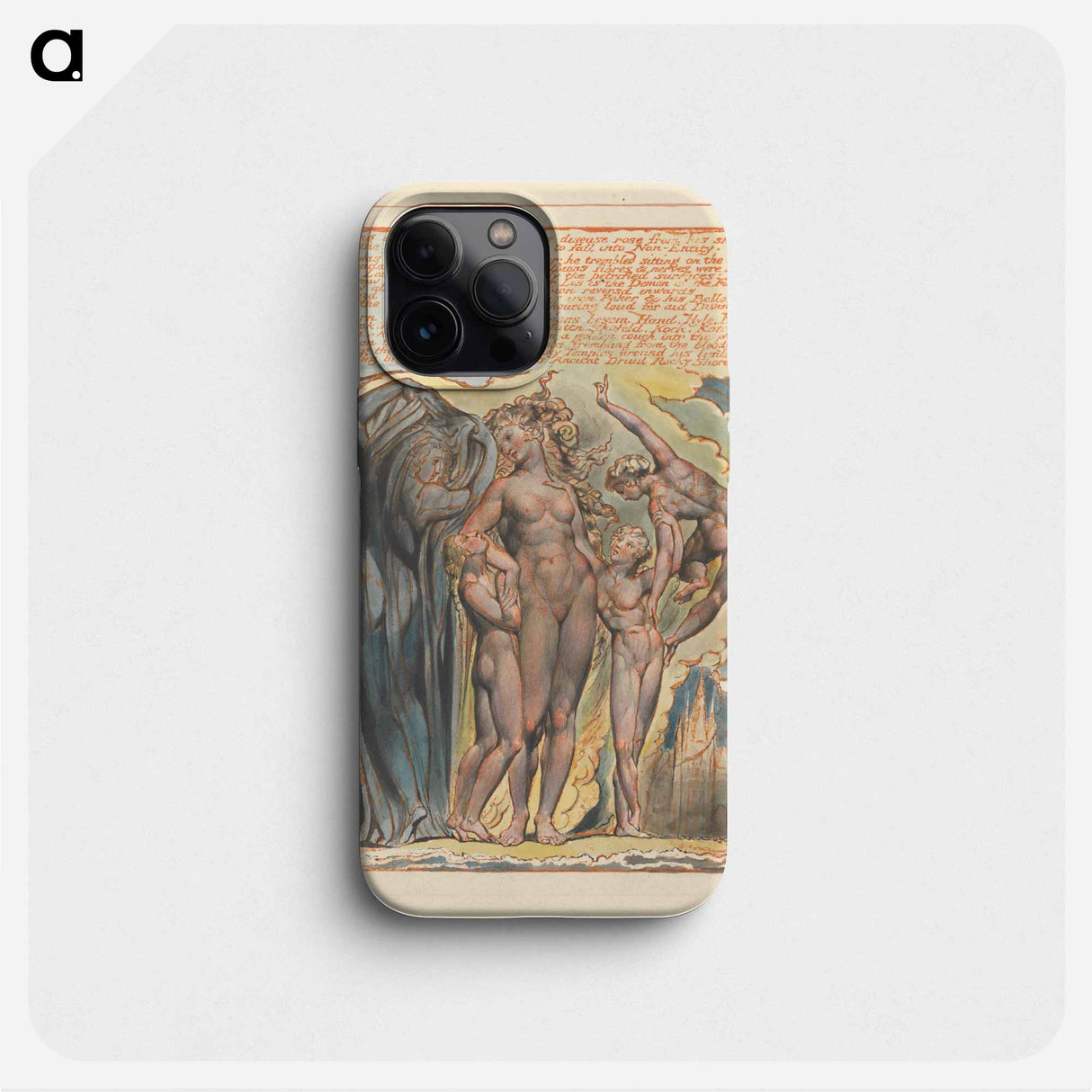 Jerusalem, Plate 32 - ウィリアム ブレイク Phone Case.