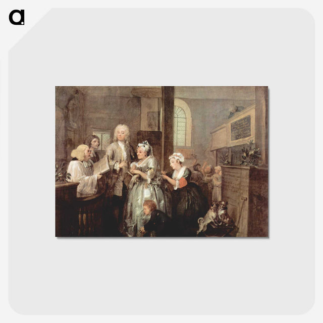 1-24_William-Hogarth_postcard