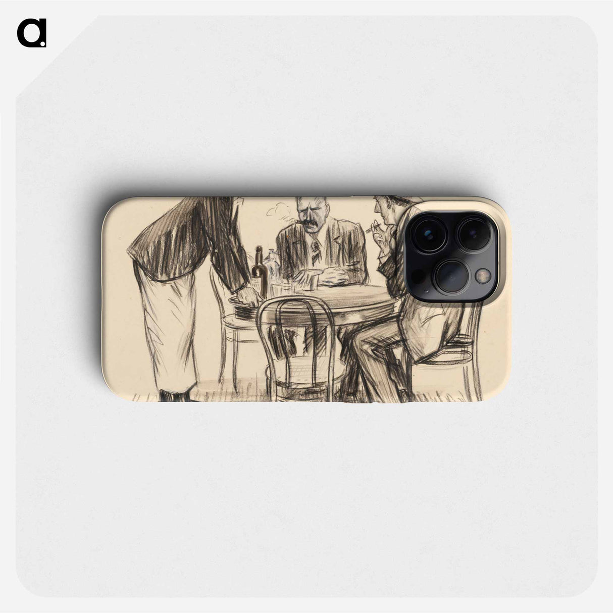 Never Again, He Remarked Gloomily - ウィリアム ジェームス グラッケンズ Phone Case.