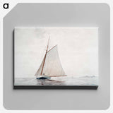 アートパネル-Sailing off Gloucester
 - イェール大学アートギャラリー Canvas.