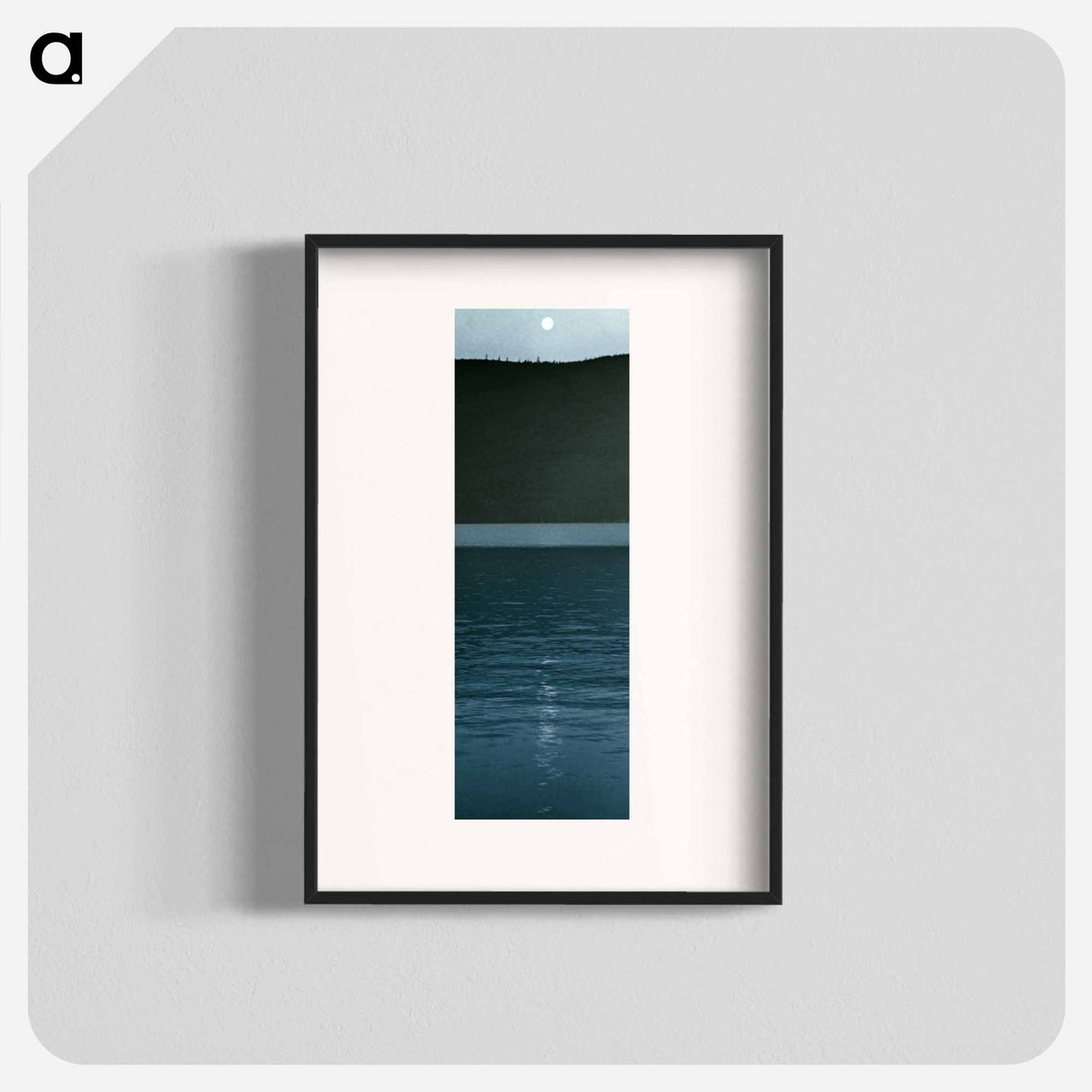 Meeting of Day and Night, Lake George - アルフレッド スティーグリッツ Poster.