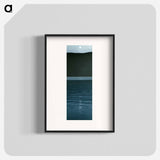 Meeting of Day and Night, Lake George - アルフレッド スティーグリッツ Poster.