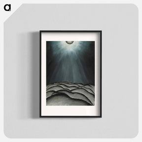 アートポスター-Moon and Sea No. II - アーサー ダヴ Poster.