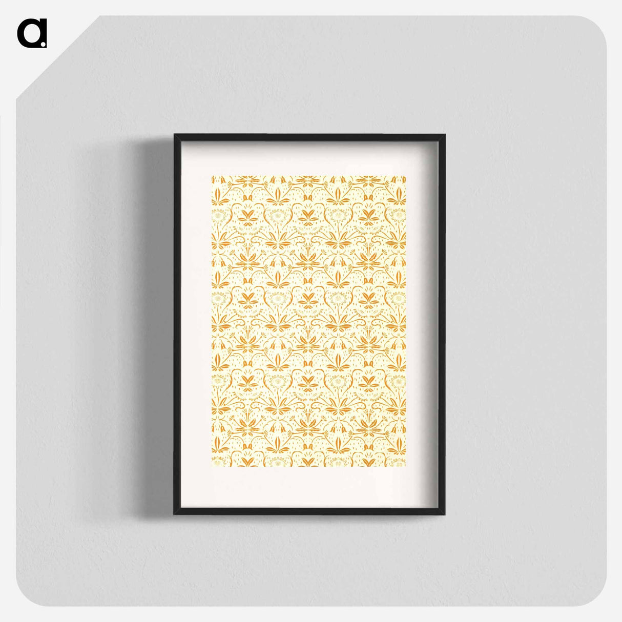 アートポスター-Decorative Paper from Flora's Feast
 - 大英図書館 Poster.