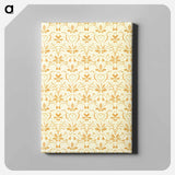 アートパネル-Decorative Paper from Flora's Feast
 - 大英図書館 Canvas.