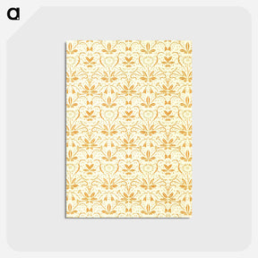 アートポストカード-Decorative Paper from Flora's Feast
 - 大英図書館 Postcard.
