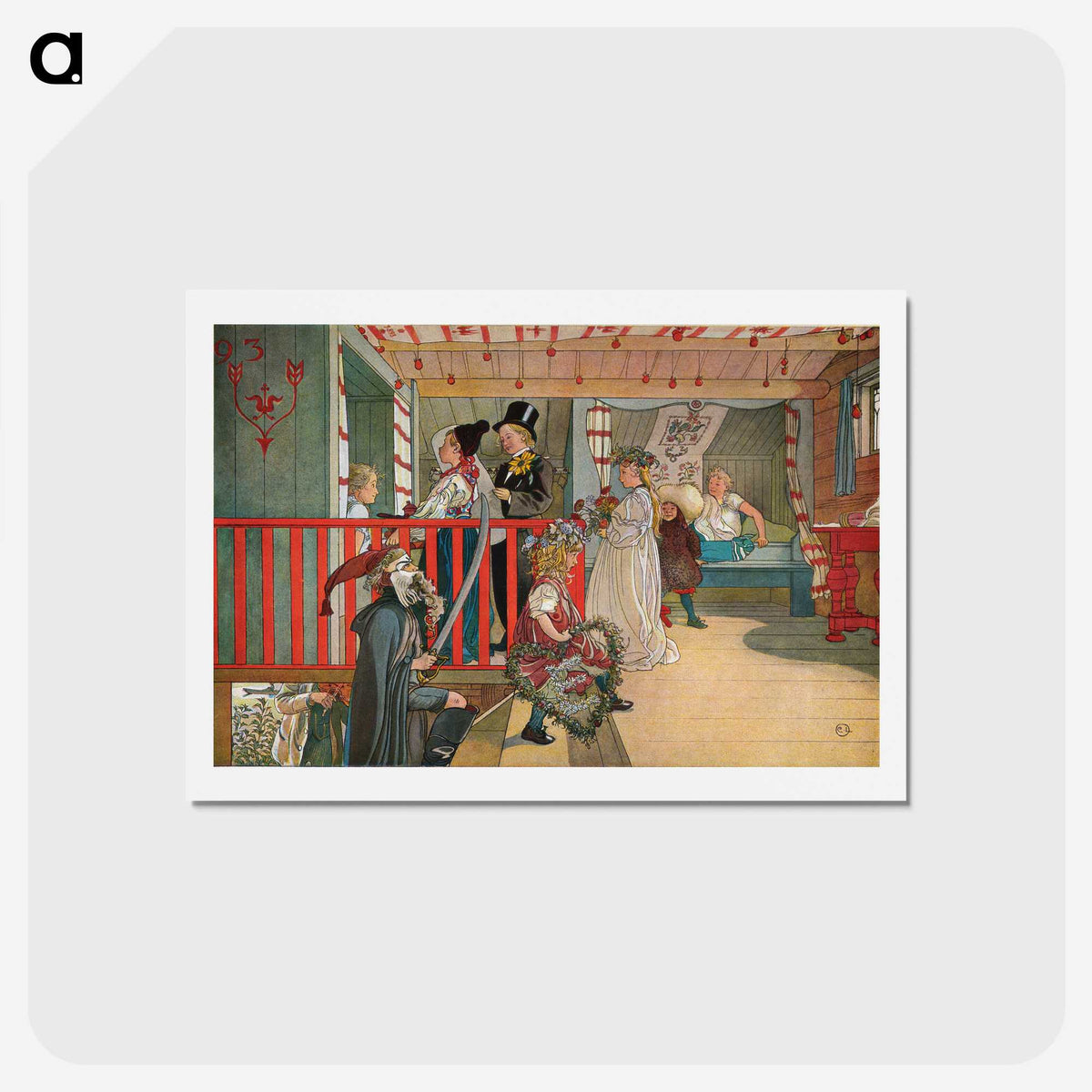 1-25_Carl-Larsson_hagaki