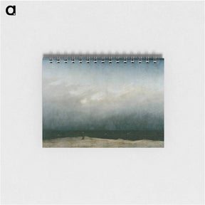 アートメモ帳-The Monk by the Sea - カスパー ダーヴィト フリードリヒ Memo.