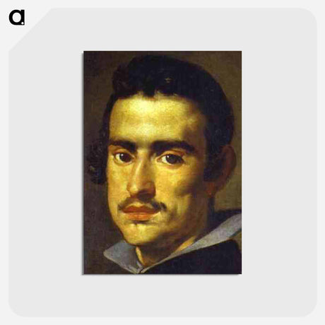 アートポストカード-A young Man(Self-Portrait) - ディエゴ ベラスケス Postcard.