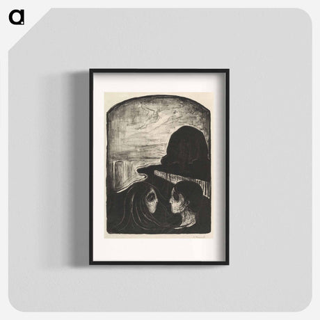 アートポスター-Attraction I - エドヴァルド ムンク Poster.