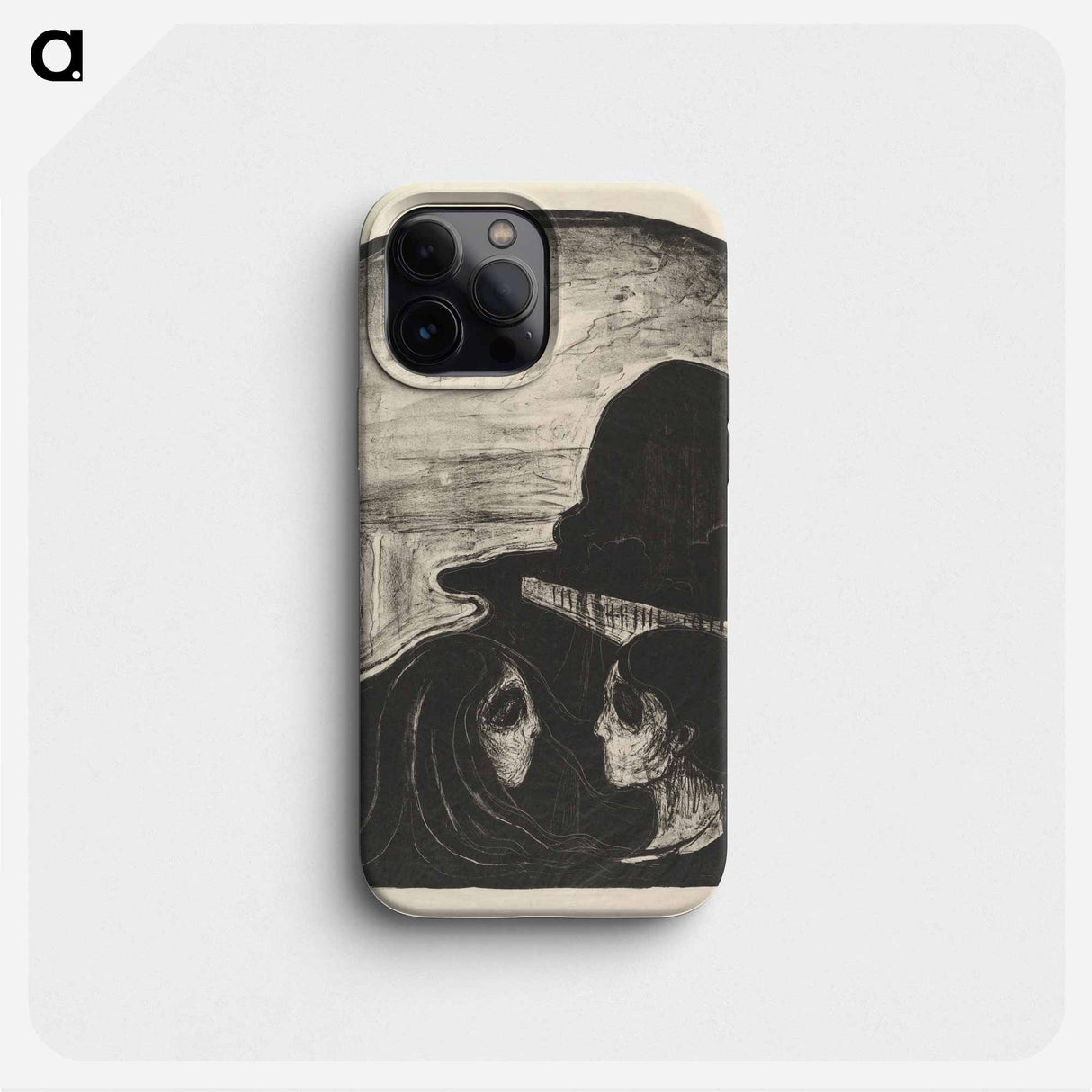 Attraction I - Edvard Munch Phone Case.