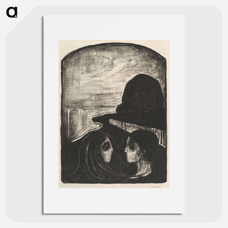 アートポスター-Attraction I - エドヴァルド ムンク Poster.