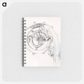 アートメモ帳-Sketchbook of Byzantine and Romanesque Decoration - エドワード バーン ジョーンズ Memo.