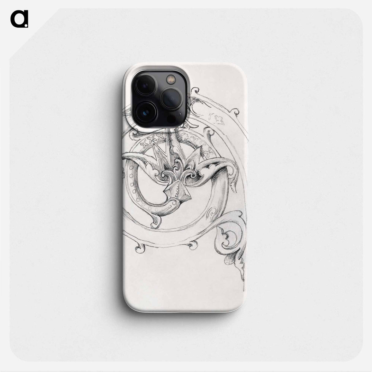 Sketchbook of Byzantine and Romanesque Decoration - エドワード バーン ジョーンズ Phone Case.