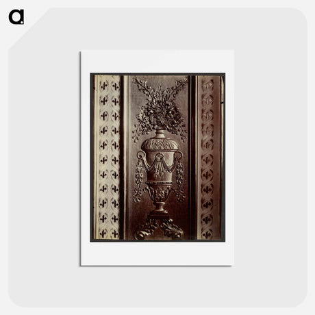 アートポストカード-Hôtel de Lauzun
 - ウジェーヌ アジェ Postcard.