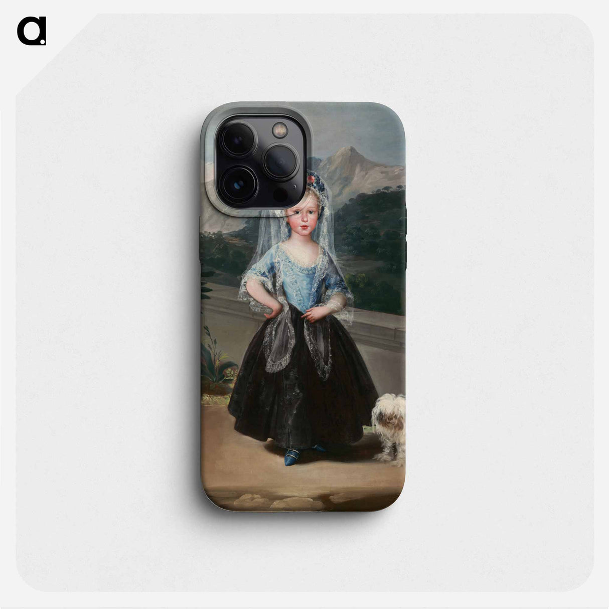 María Teresa de Borbón y Vallabriga, later Condesa de Chinchón - フランシスコ デ ゴヤ Phone Case.