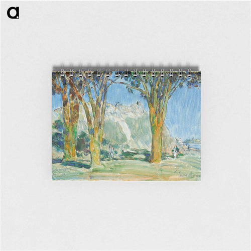 Castle Island, Boston Harbor - Frederick Childe Hassam Memo.