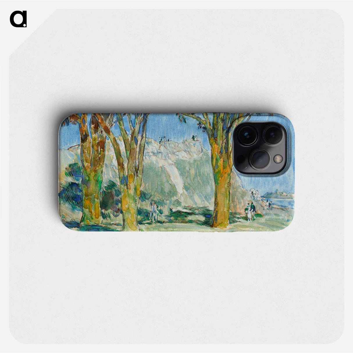 Castle Island, Boston Harbor - Frederick Childe Hassam Phone Case.