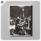 Between rounds, small, second stone - George Bellows Canvas.