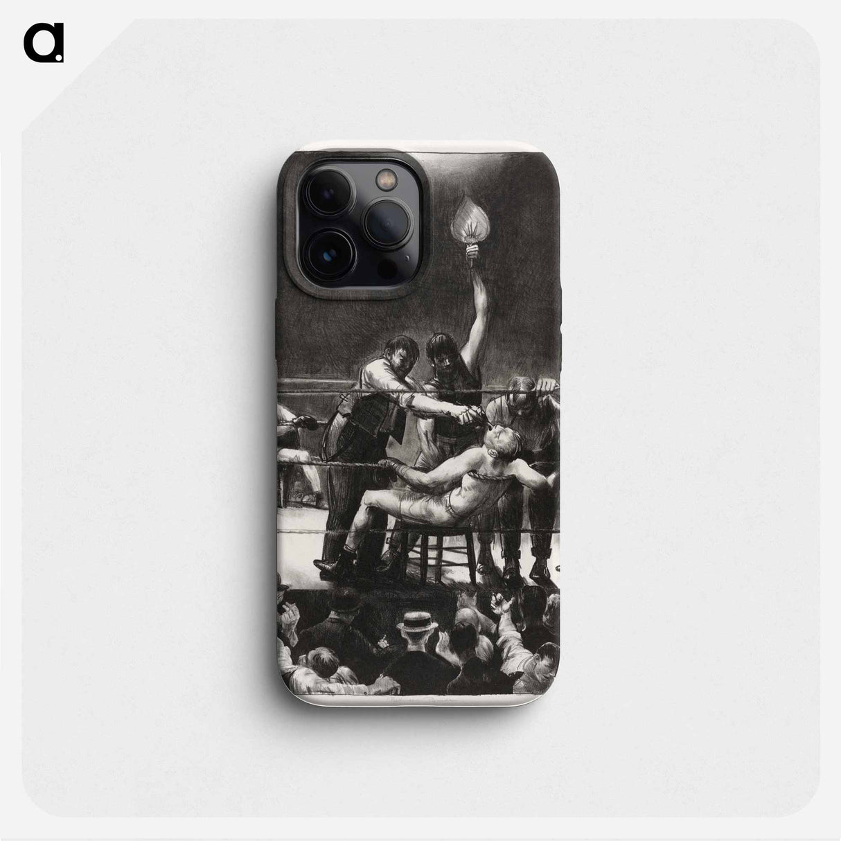 Between rounds, small, second stone - ジョージ ベローズ Phone Case.