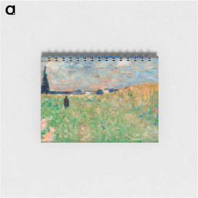 アートメモ帳-A Summer Landscape - ジョルジュ スーラ Memo.