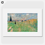 A Summer Landscape - Georges Seurat Poster.