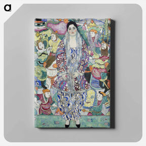アートパネル-Portrait of Friederike Maria Beer - グスタフ クリムト Canvas.