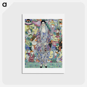 アートポストカード-Portrait of Friederike Maria Beer - グスタフ クリムト Postcard.
