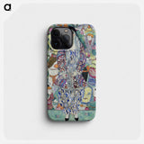 Portrait of Friederike Maria Beer - Gustav Klimt Phone Case.