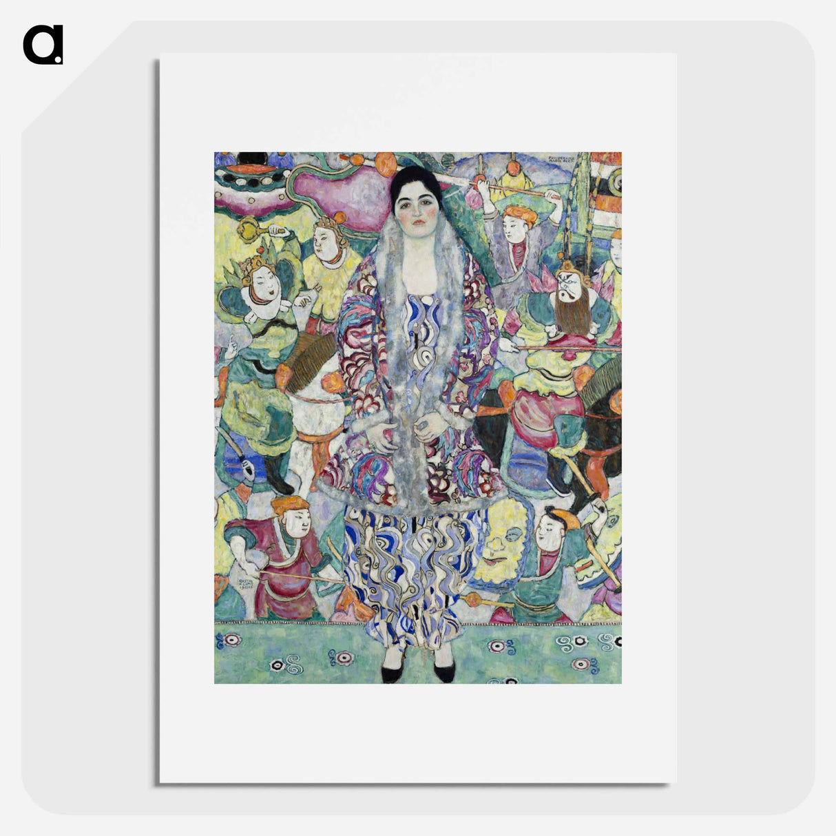 Portrait of Friederike Maria Beer - Gustav Klimt Poster.