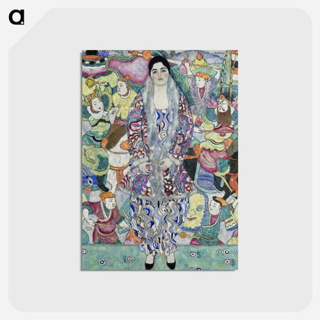 アートポストカード-Portrait of Friederike Maria Beer - グスタフ クリムト Postcard.