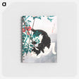アートメモ帳-Cat with Tomato Plant - 高橋 宏明 Memo.