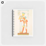 アートメモ帳-Goddess Anouke & Ramses II
 - エジプト美術史 Memo.