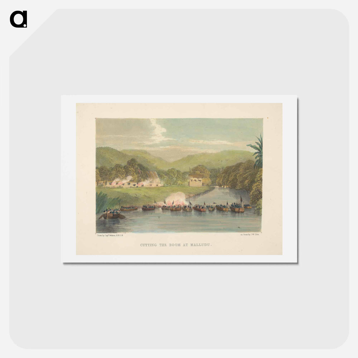 アートポストカード-Eastern Archipelago Views
 - ジェームス ヒース Postcard.
