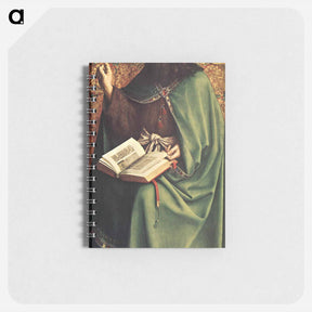 アートメモ帳-The Ghent Altar (detail) - ヤン ファン エイク Memo.