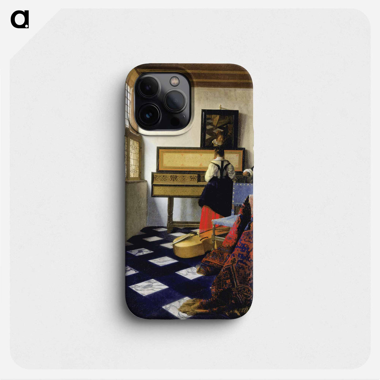 The Music Lesson - Johannes Vermeer Phone Case.