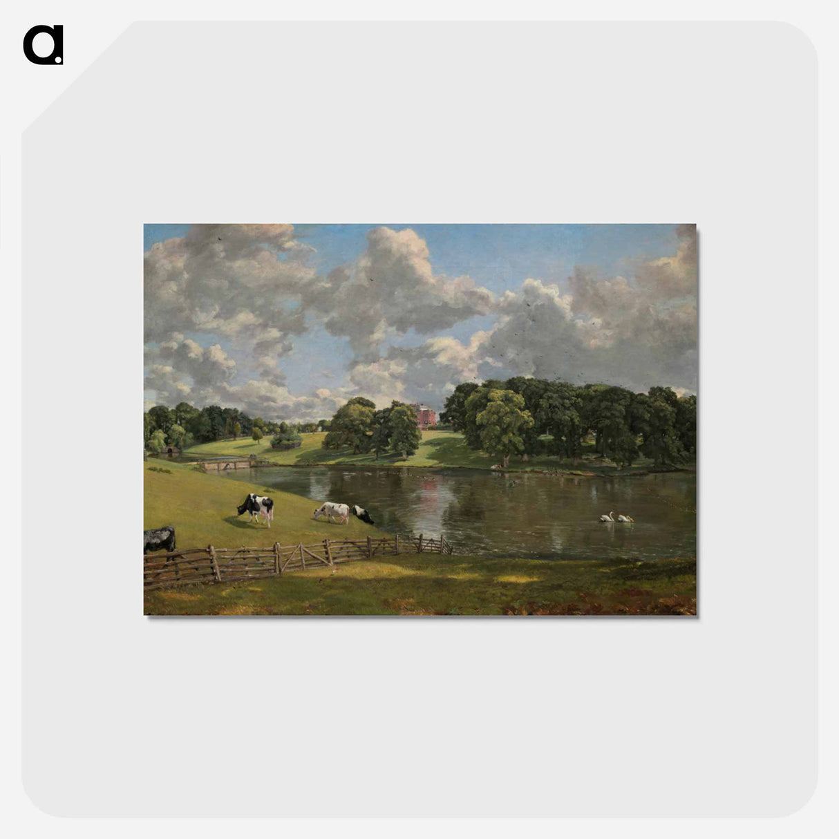 アートポストカード-Wivenhoe Park, Essex
 - ジョン コンスタブル Postcard.