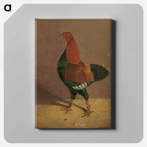 アートパネル-Fighting Cocks
 - ジョン フレデリック ヘリング Canvas.