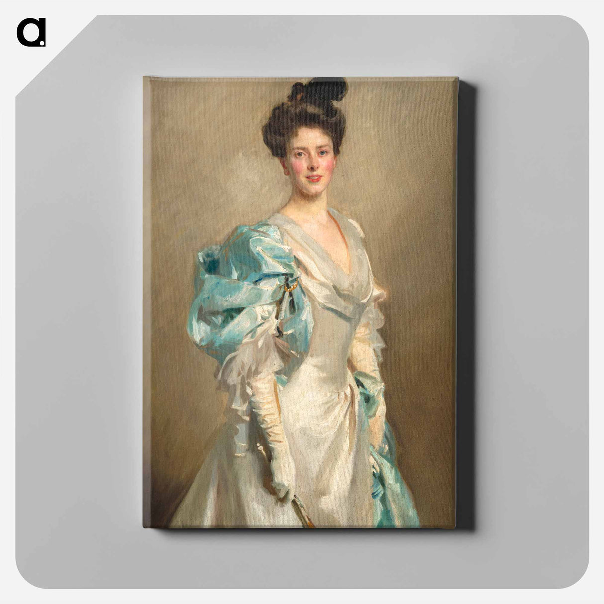 Mary Crowninshield Endicott Chamberlain (Mrs. Joseph Chamberlain) - John Singer Sargent Canvas.