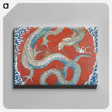 Dragon - Katsushika Hokusai Canvas.