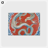 アートポストカード-Dragon - 葛飾 北斎 Postcard.