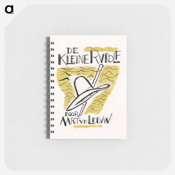 Ontwerp voor boekband van De Kleine Rudolf - レオ ヘステル Memo.