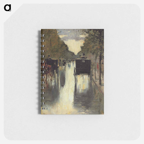 Berlin street scene with horse-drawn cabs - Lesser Yuri Memo.