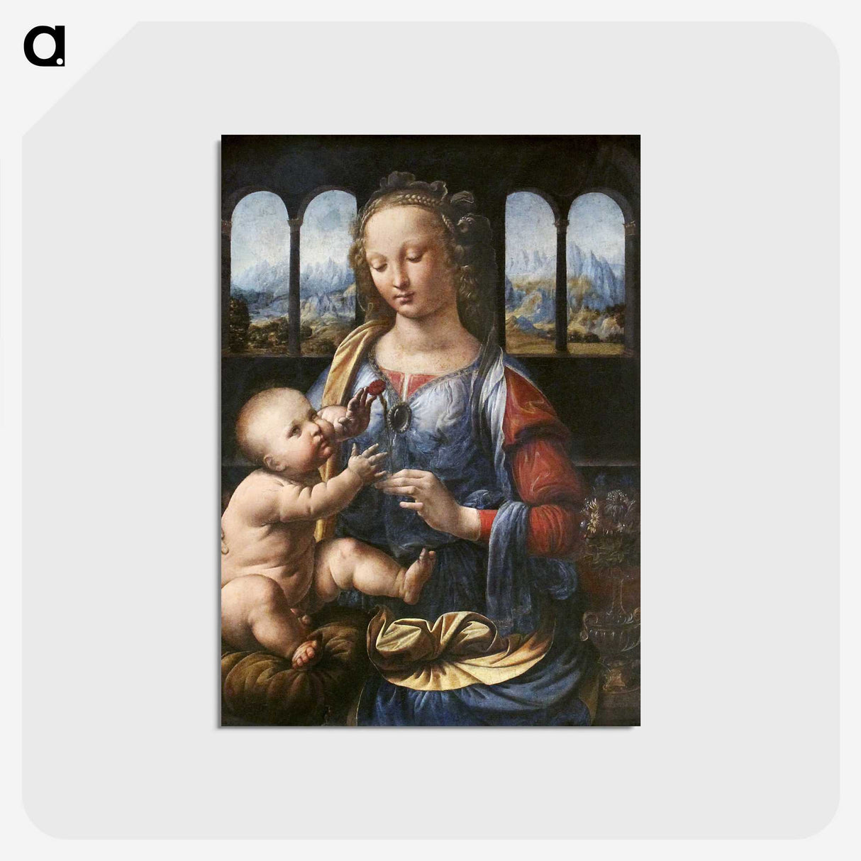 1-25_Leonardo-Da-Vinci_postcard