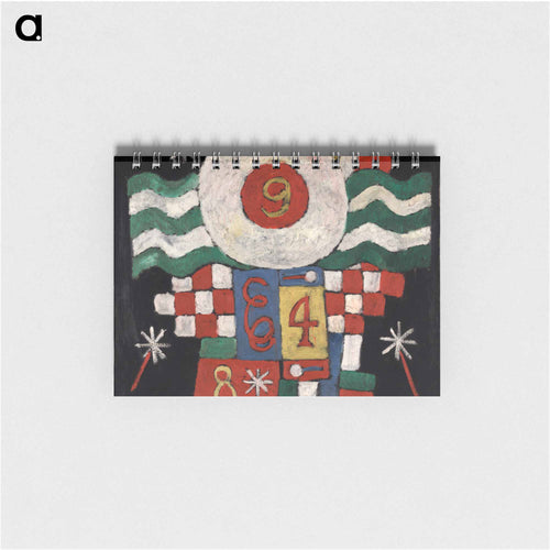 Collection of Numbers, Designs and Letters Seen by Me at the Beginning of the War in Berlin—Military in Nature - Marsden Hartley Memo.