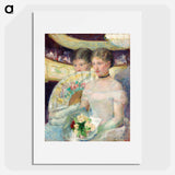 The Loge - Mary Cassatt Poster.