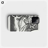 Illustration for poem from Paul Verlaine's collection of poetry Sagesse - Maurice Denis Phone Case.