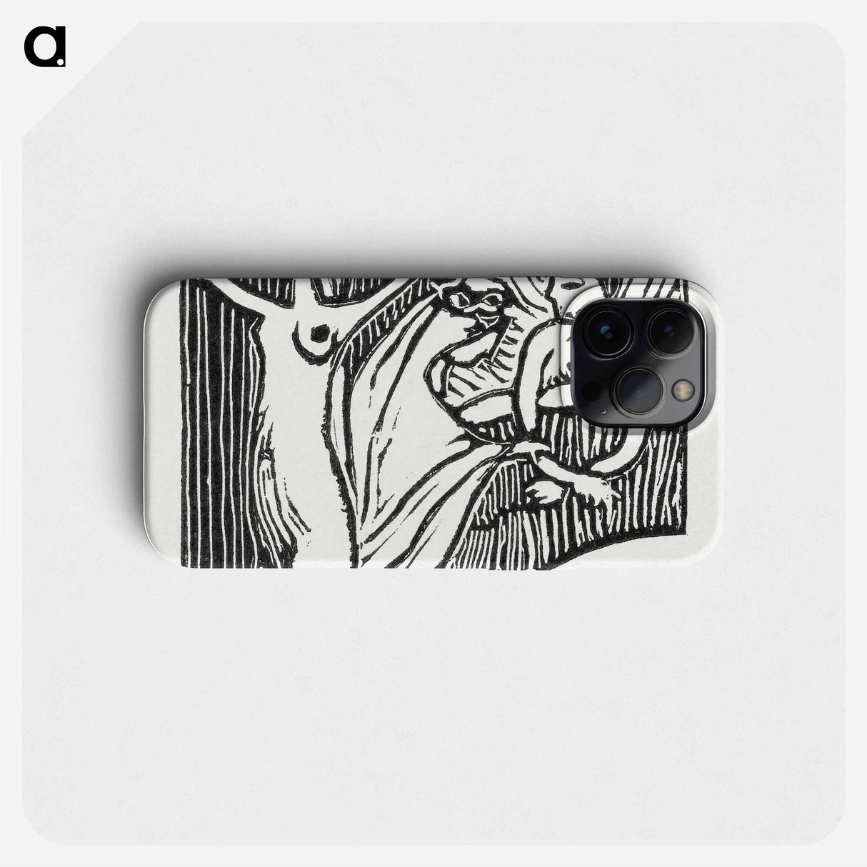 Illustration for poem from Paul Verlaine's collection of poetry Sagesse - モーリス ドニ Phone Case.