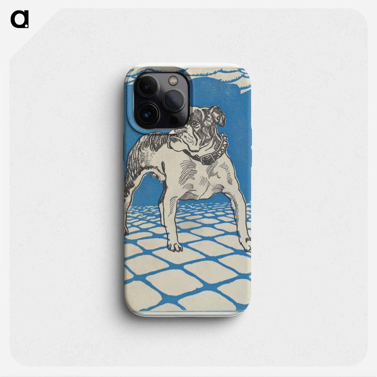 Bulldog - Moritz Jung Phone Case.