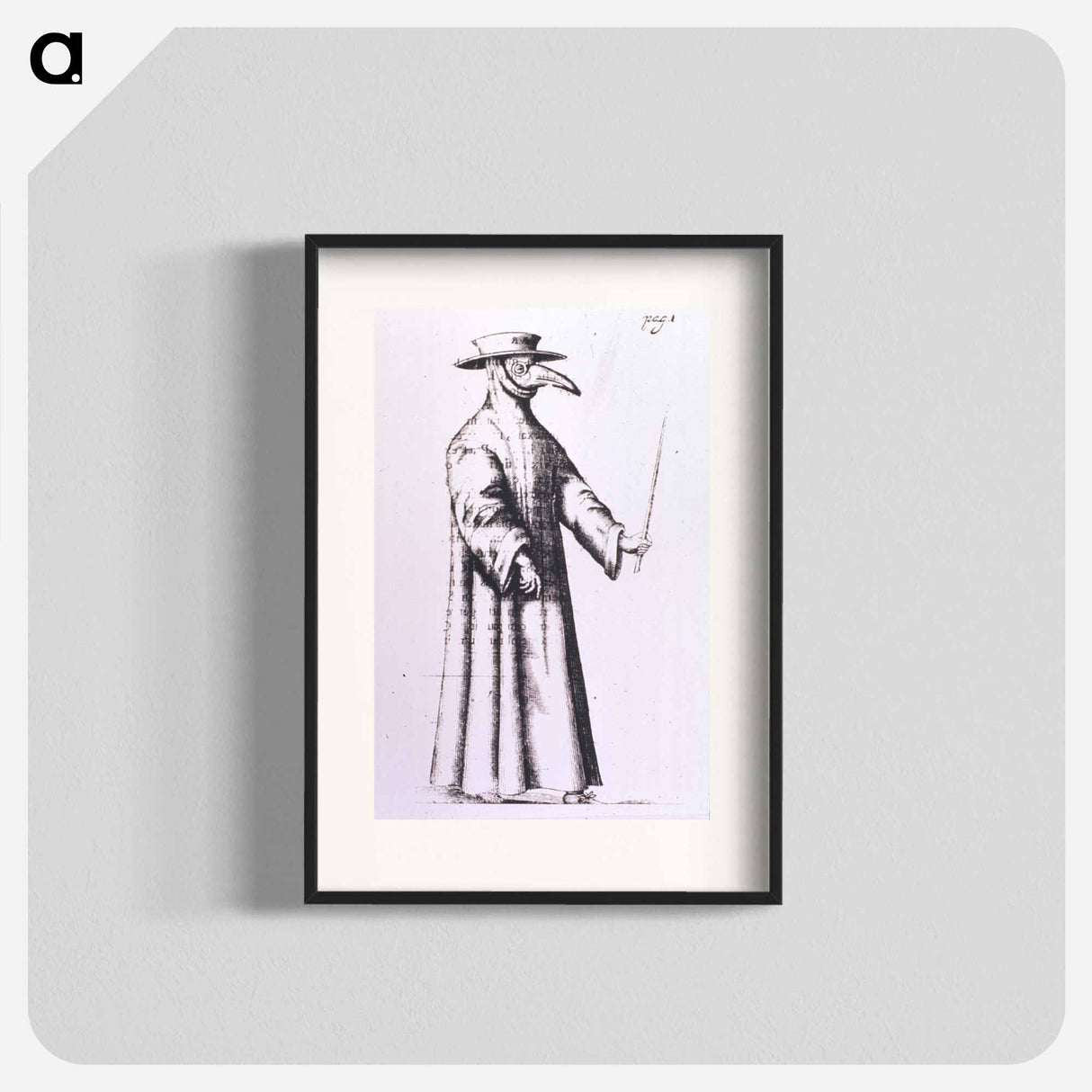 アートポスター-Plague Doctor
 - 国立医学図書館 Poster.